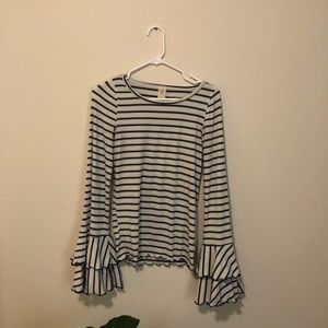 Free people bell sleeved top